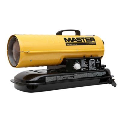 master  btu kerosene forced air torpedo heater  tractor supply