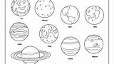 Uranus Planets Planet Drawing Drawings Neptune Solar System Coloring Line Pages Getdrawings sketch template