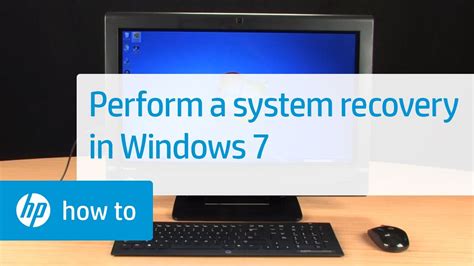 performing  hp system recovery  windows  youtube