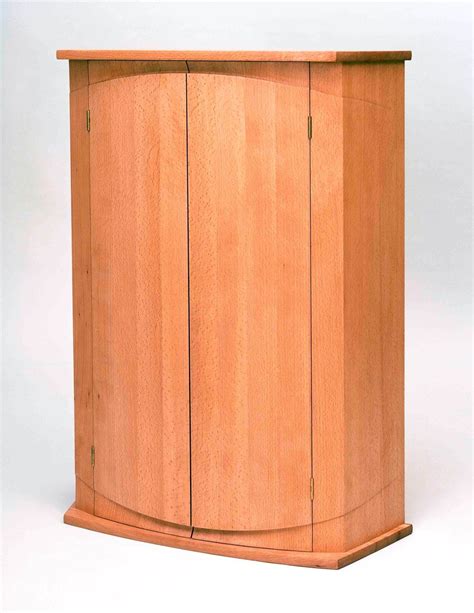 hand  modern wall cabinet  evan berding custom furniture  woodwork custommadecom