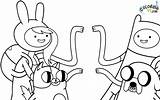 Adventure Time Coloring Pages Printable Kids Para Finn Color Colouring Colorir Aventura Cartoon Hora Characters Print Desenhos Fionna Cake Pony sketch template