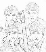 Beatles Coloring Pages Filminspector Downloadable Starr Moved Ringo Monaco France South sketch template