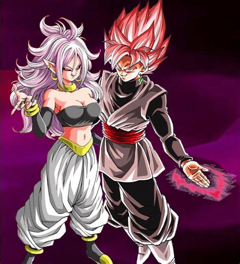 majin android 21 x goku black rose part 2 by turles17 on