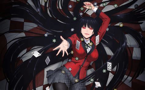 kakegurui anime bertema judi poker agen games slot terbaik