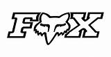 Fox Logo Pages Racing Monster Energy Para Coloring Colouring Stickers Dibujo Colorear Dibujos Pintar Clipart Mx Head Motocross Clipartbest Gear sketch template