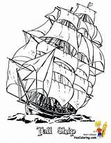 Coloring Pages Warship Getcolorings sketch template
