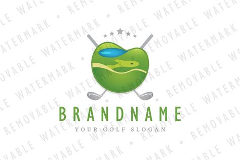 golf  emblem logo  logos design bundles logo design