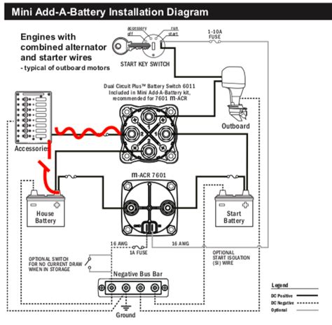 blue sea acr wiring diagram wiring diagram  schematic