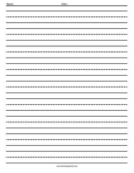 lined paper teaching squared lined writing paper writing paper