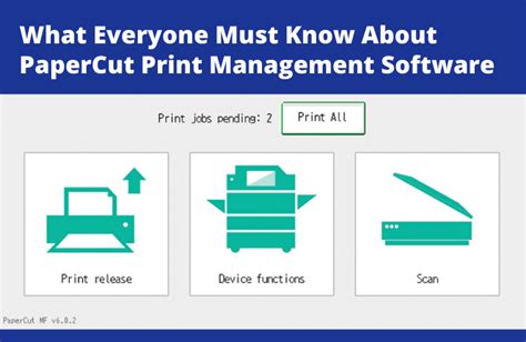 papercut print management software