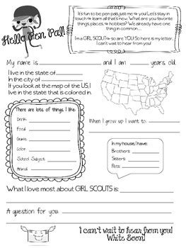 girl scout printable activities