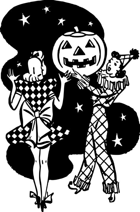 vintage clipart halloween   cliparts  images