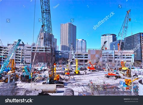 urban construction site stock photo  shutterstock