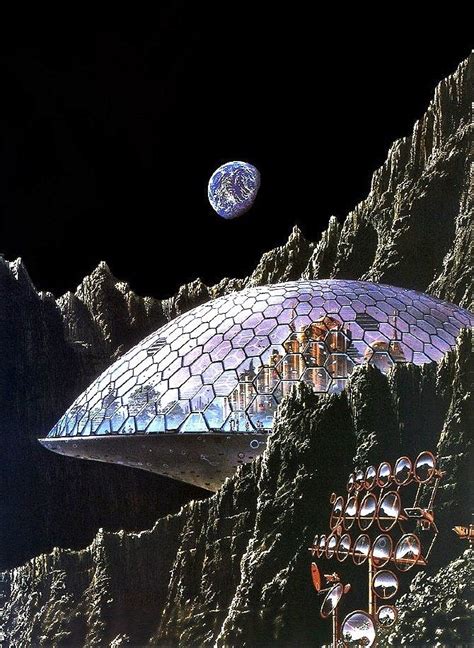 moon colony bing images