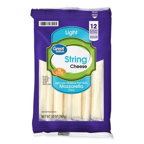 nutritional  mozzarella string cheese besto blog