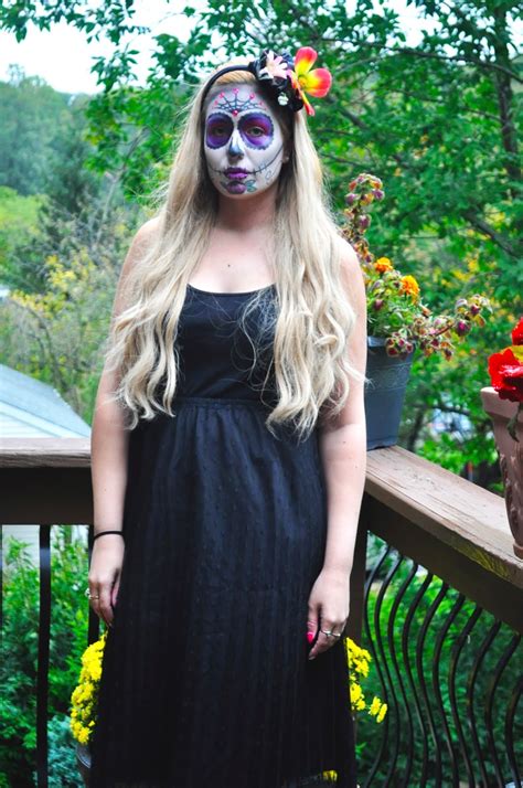 sugar skull makeup tutorial a youtube video and a linkup jersey