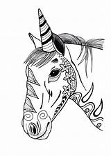 Unicorn Coloring Pages Adult Pdf Kids Printable Color Colorful Book Colouring Unicorns Print Animal Rembrandt Refrigerator Mandala Getcolorings Favecrafts Hard sketch template