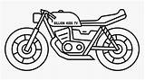 Coloring Motor Bike Pages Colouring Motorcycle Motorbike Comments sketch template