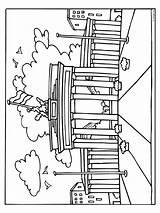 Brandenburg Kleurplaten Duitsland Gebouwen Dasmalbuch Kleurplaat Kultur Gebäude sketch template