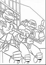 Ninja Michelangelo Coloring Pages Turtles Getcolorings sketch template