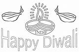 Diwali Diya Worksheets Coloringhome Sheets Deepawali Crayola Denaro Diycrafts sketch template