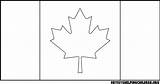 Flag Coloring Canada Canadian Kids Crafts Color Toddlers Arts Leaf Maple Preschoolers Activities Children Popular Library Patterns Make sketch template