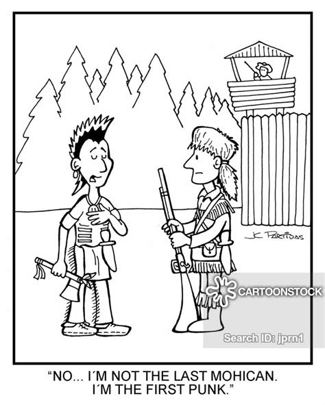 last of the mohicans cartoons and comics funny pictures from cartoonstock