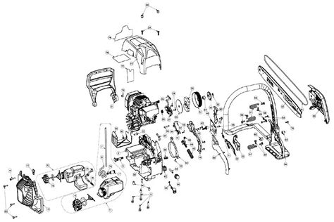 Ryobi Chainsaw Parts Diagram