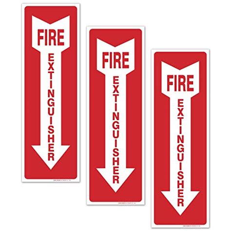 pack fire extinguisher sign fire extinguisher stickers