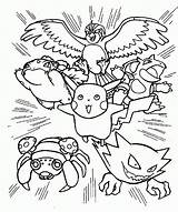 Coloring Pages Pokemon Kids Boys sketch template