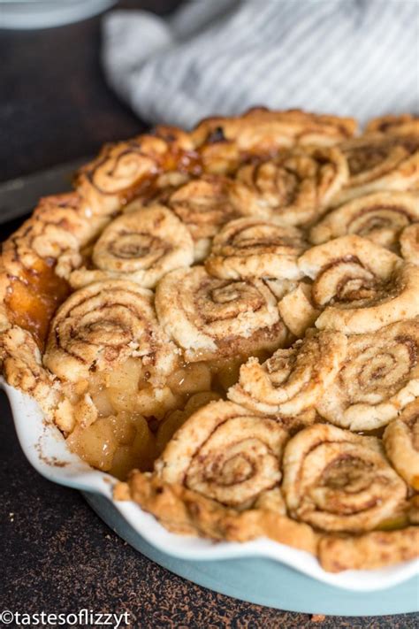 Cinnamon Swirl Apple Pie Recipe With Puff Pastry