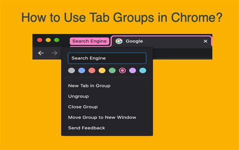 tab groups  google chrome webnots