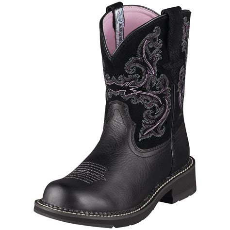 womens ariat  fatbaby ii western boots  cowboy western boots  sportsmans guide