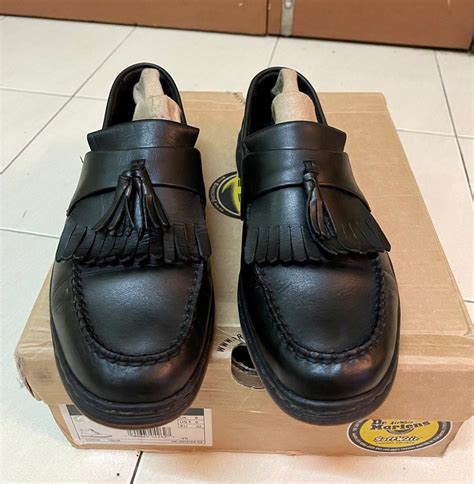 dr martens edison loafer mens fashion footwear casual shoes  carousell