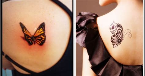 gorgeous butterfly tattoos  women   tattoos