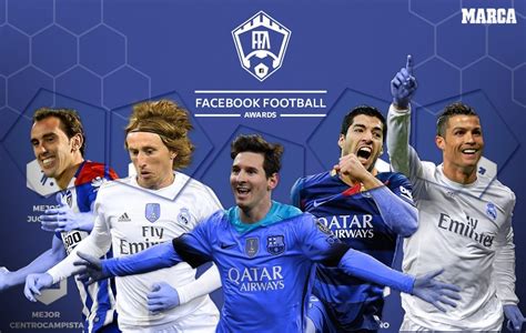 la liga teams gearing   facebook football awards marca english