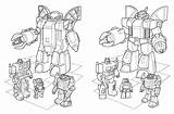 Supreme Transformers Carroll Sunstreaker Optimus Brawn sketch template