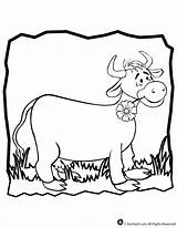 Cow Coloring Pages Popular Animal Books Comments Coloringhome sketch template