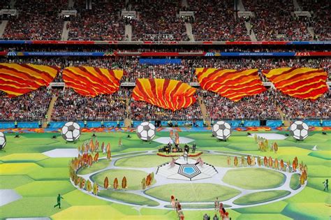 coupe du monde la cérémonie d ouverture en images