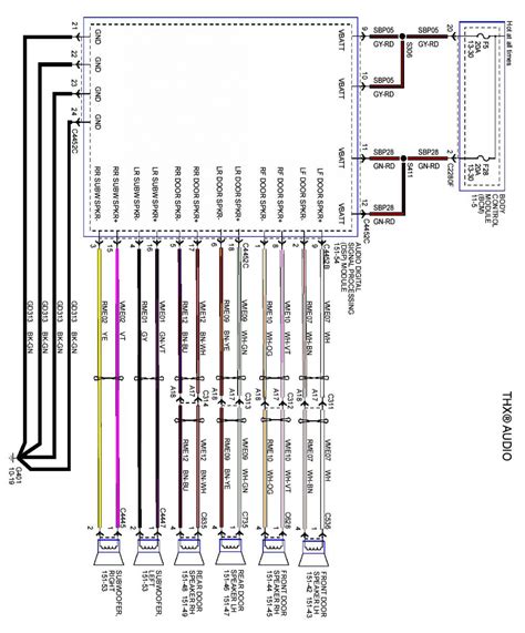 ford fusion wiring diagram horn