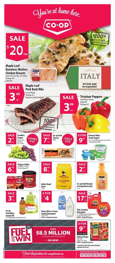op west food store flyer march    canada