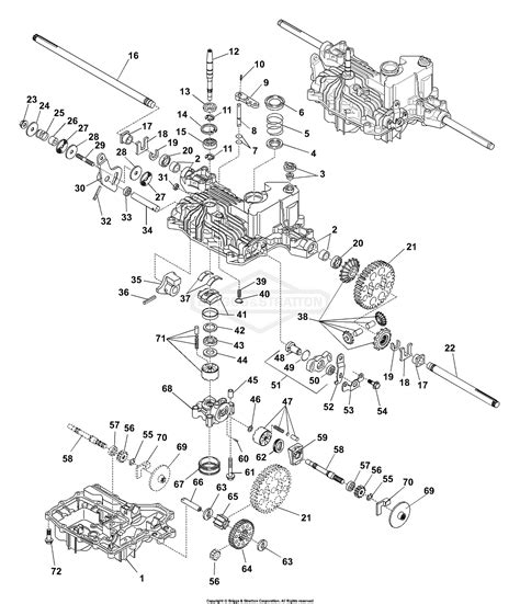 tuff torq transaxle parts diagram