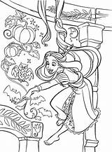 Rapunzel Coloring Pages Tangled Cute Baby Pdf Halloween Sheets Princess Disney Sheet Choose Board Kids Print sketch template