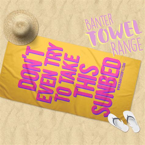 Cunt Beach Towel Funny Beach Towel