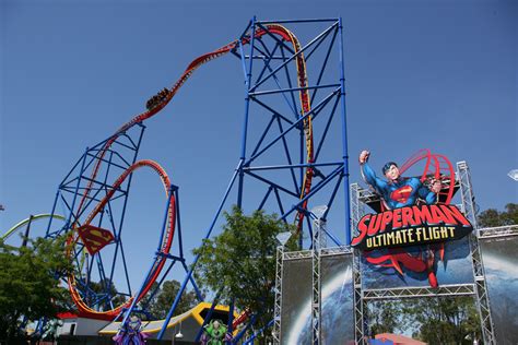 Superman Opens At Six Flags Discovery Kingdom Coaster101