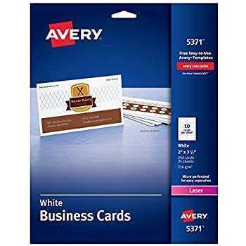 adding  avery business card template    avery