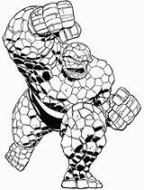 Stone Man Coloring Marvel раскраски Pages все категории из Heroes Super sketch template