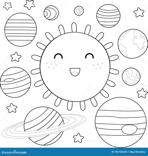 planet coloring pages