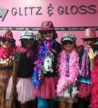 glitz  gloss kids pamper parties party planners services raleigh