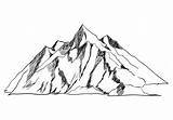 Montagne Montagna Croquis Sketch Trait Vecteur Carte Vektor Vecteezy Pixers Dessins Vectors Graphique Rudall30 Fornitore Visualizzazione sketch template